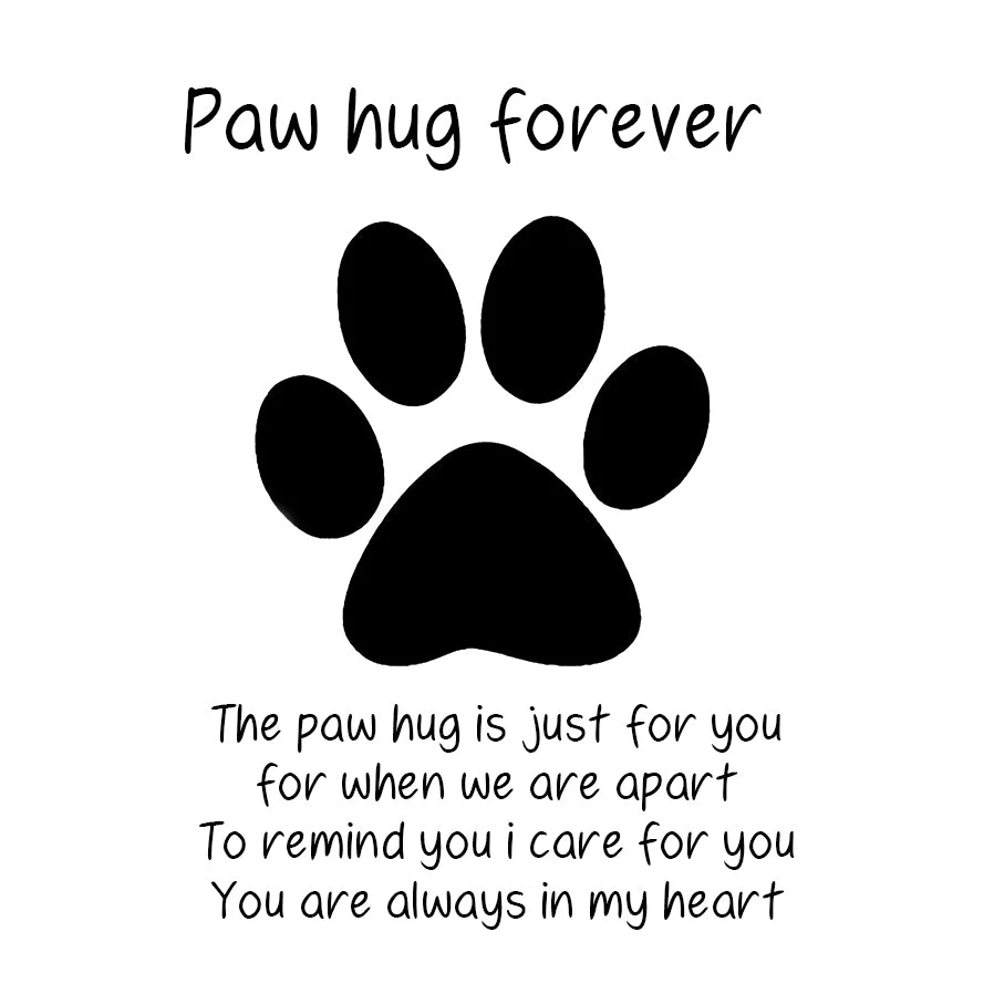 Personalized paw hug ring for pet lover - Image 8