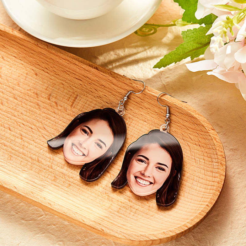 Personalized Pet Earrings Gift for Dog Mom - Image 8