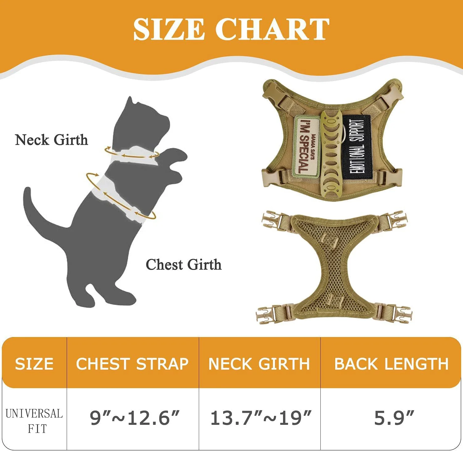 Personalized Pet Harness Vest Training Harness - Image 11