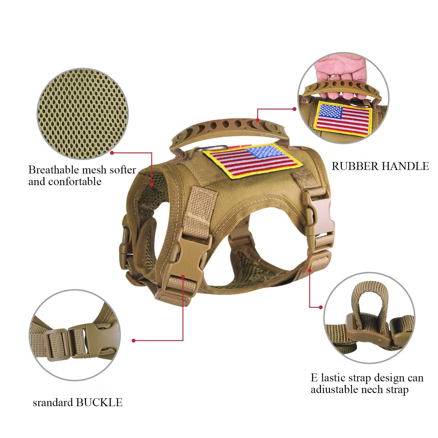 Personalized Pet Harness Vest Training Harness - Image 9