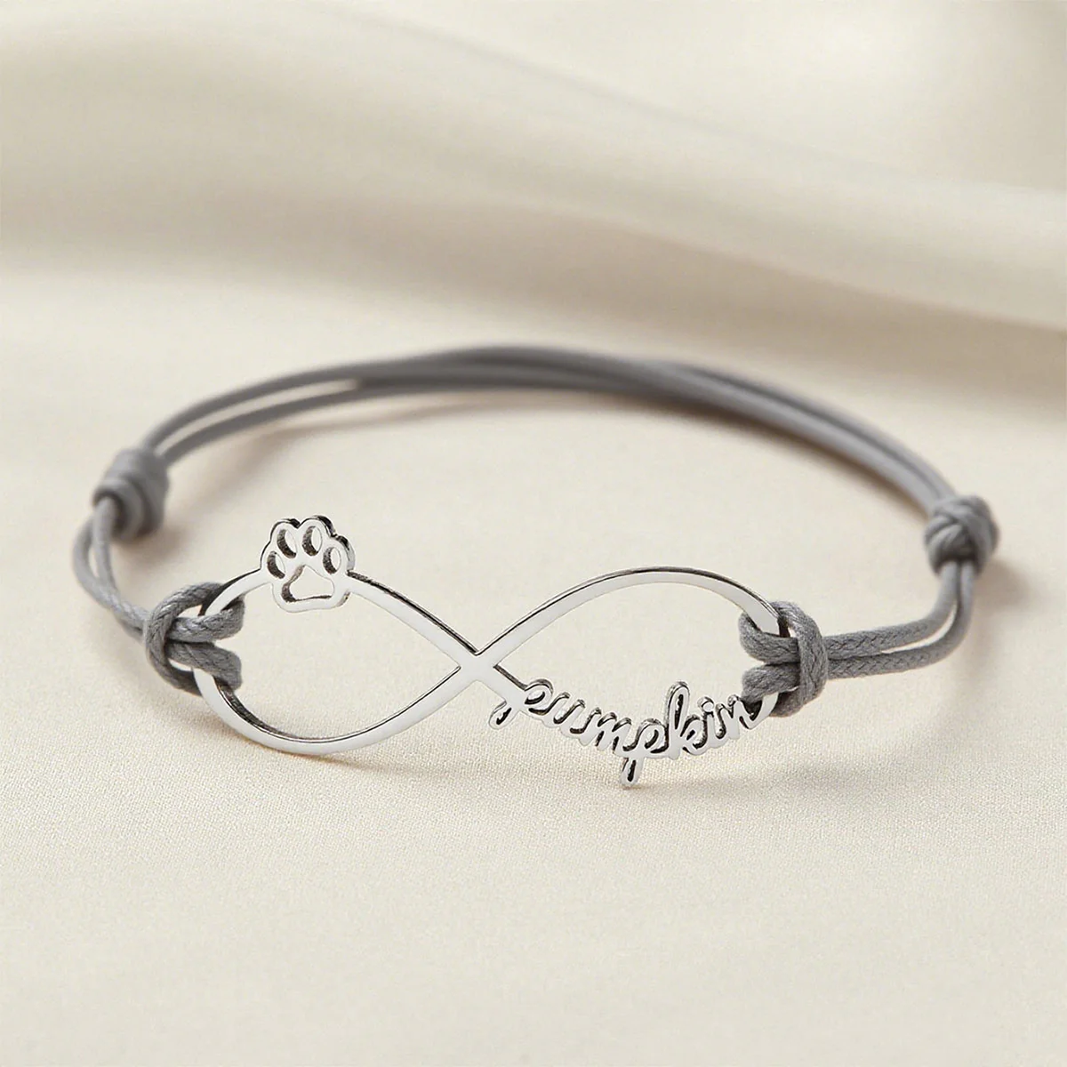 Personalized Pet Memorial Bracelet Pet Loss Gift - Image 3
