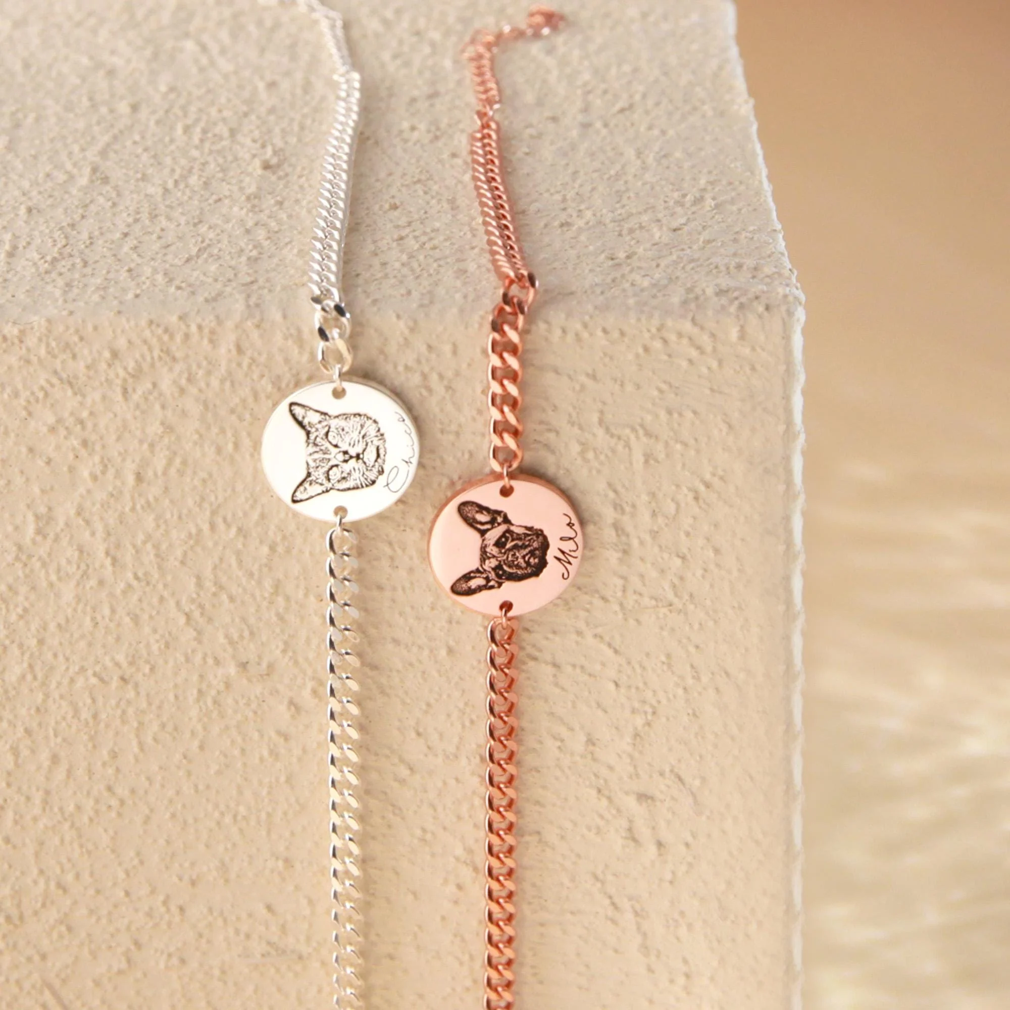 Personalized Pet Portrait Bracelet Gift for Pet Lover - Image 5
