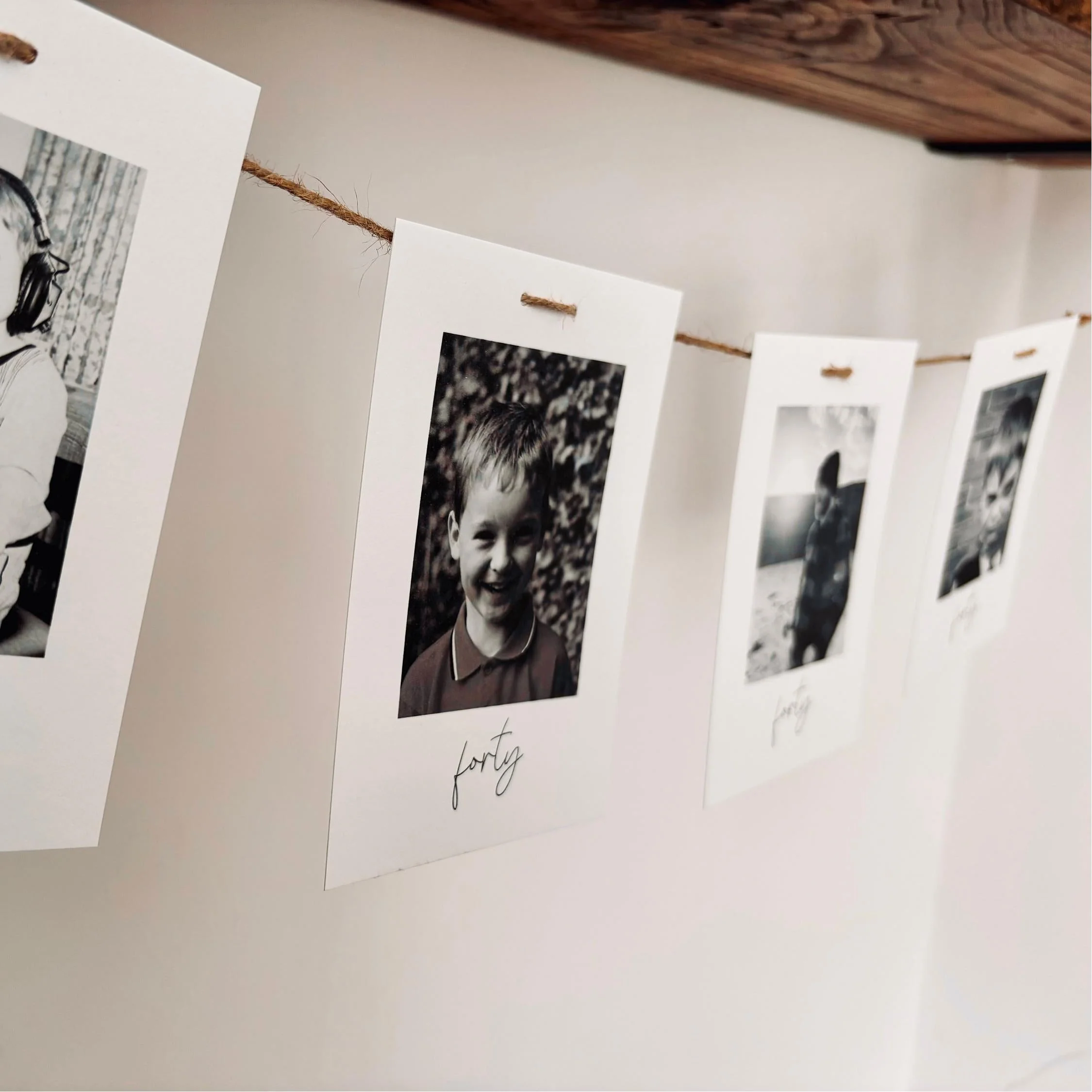 Personalized Photo Birthday Banner Party Decorations - Image 3