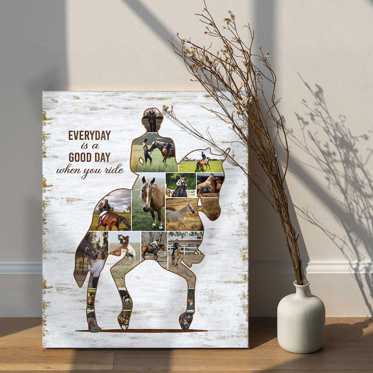 Personalized Photo Collage Gift For Horse Riders - Image 4