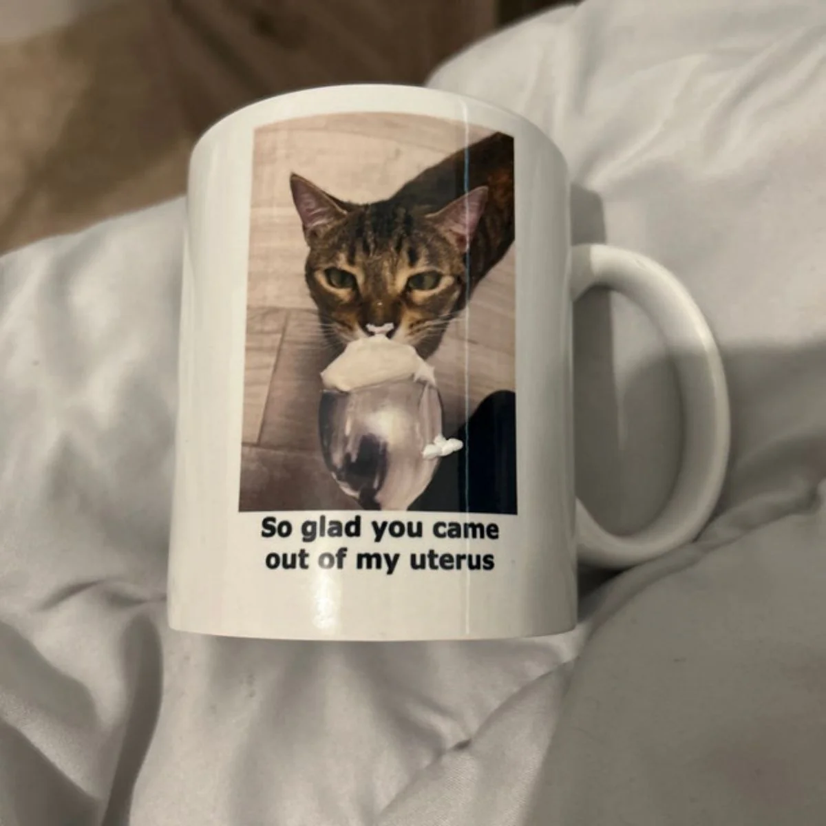 Personalized Photo Customizable Text Mug - Image 5