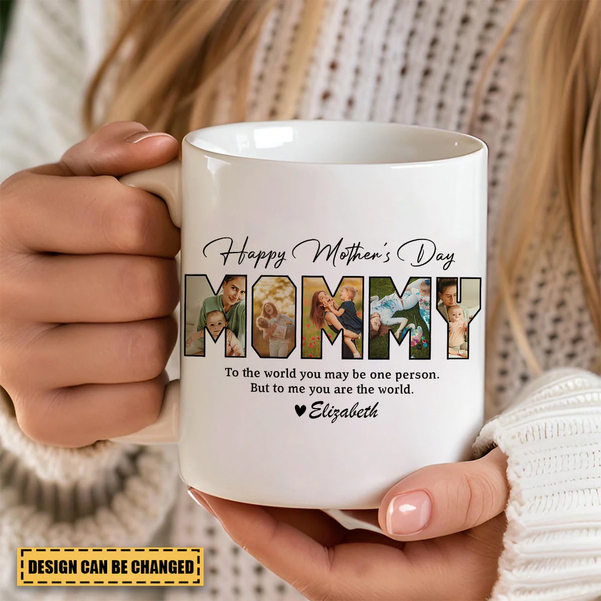 Personalized Photo Happy Mother's Day To Mom Mug - Image 8