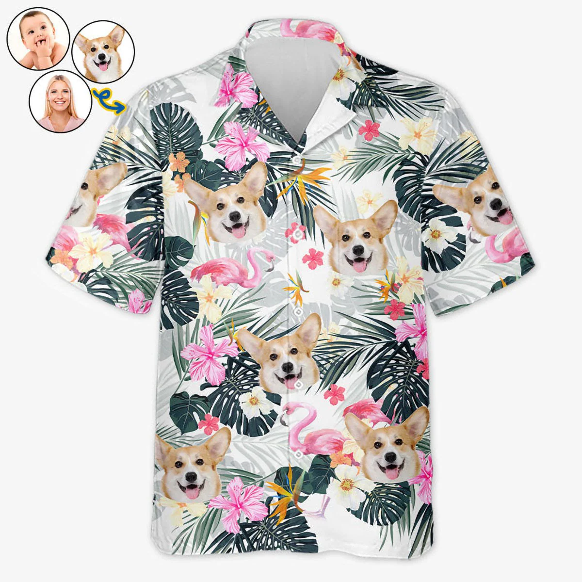 Personalized Photo Hawaiian Beach Shirt - Image 8