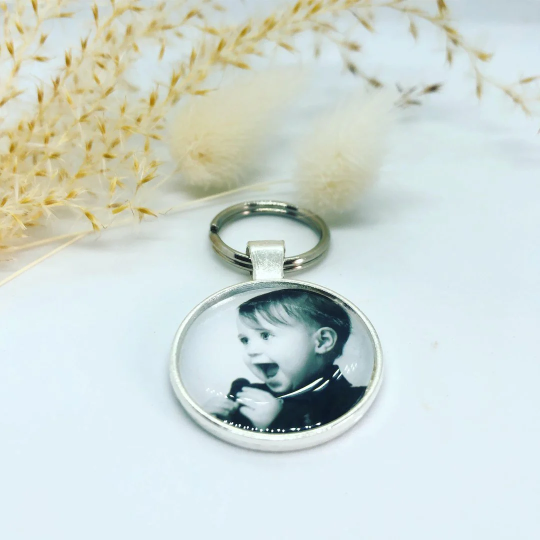 Personalized Photo Keychain For Loved Ones, Family Keepsakes - Image 3