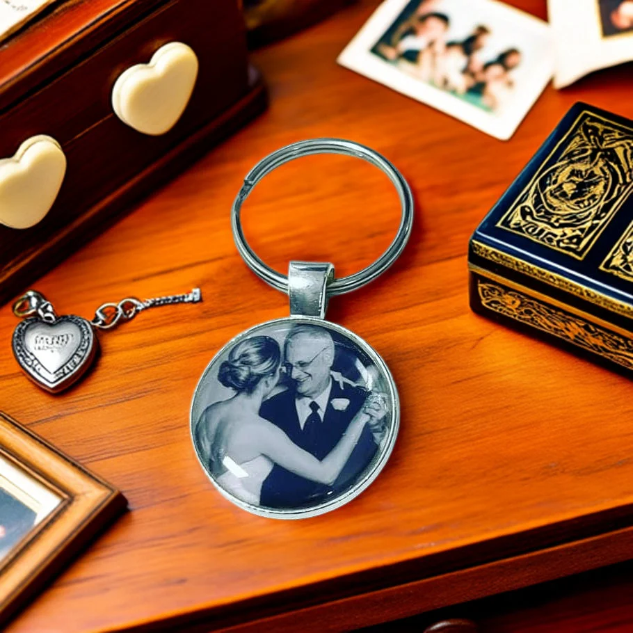 Personalized Photo Keychain For Loved Ones, Family Keepsakes - Image 5