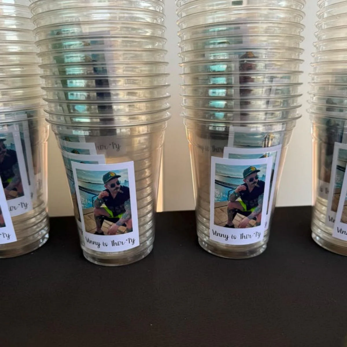Personalized Photo Plastic Party Cups Party Decorations - Image 11