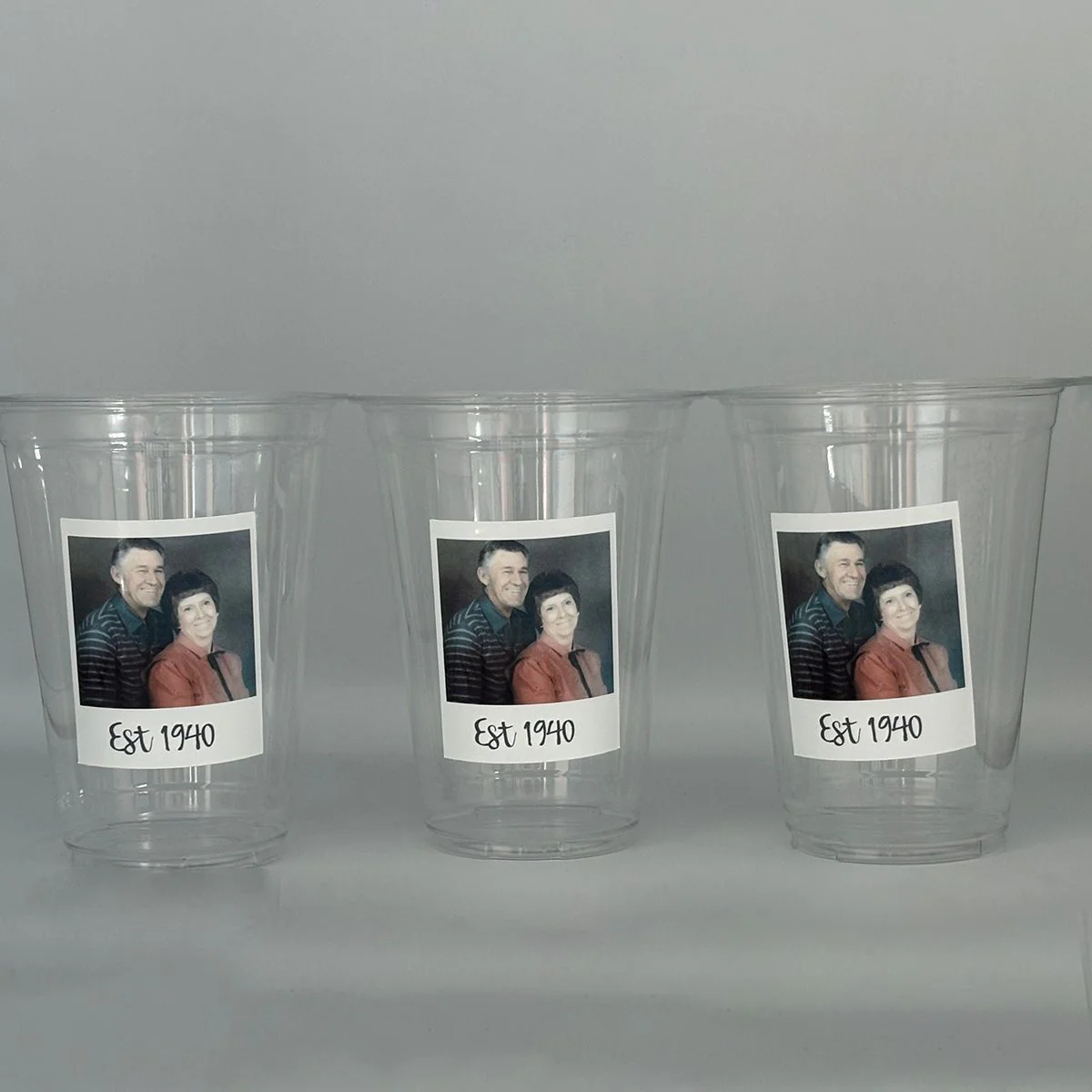 Personalized Photo Plastic Party Cups Party Decorations - Image 12