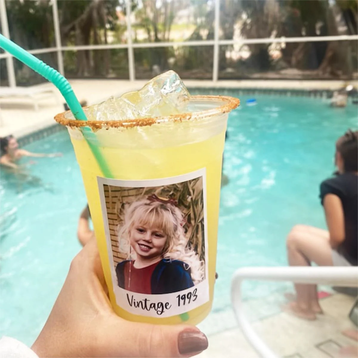Personalized Photo Plastic Party Cups Party Decorations - Image 2