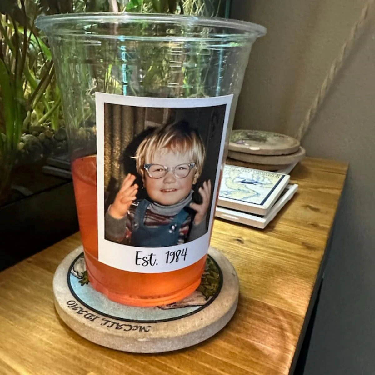 Personalized Photo Plastic Party Cups Party Decorations - Image 4