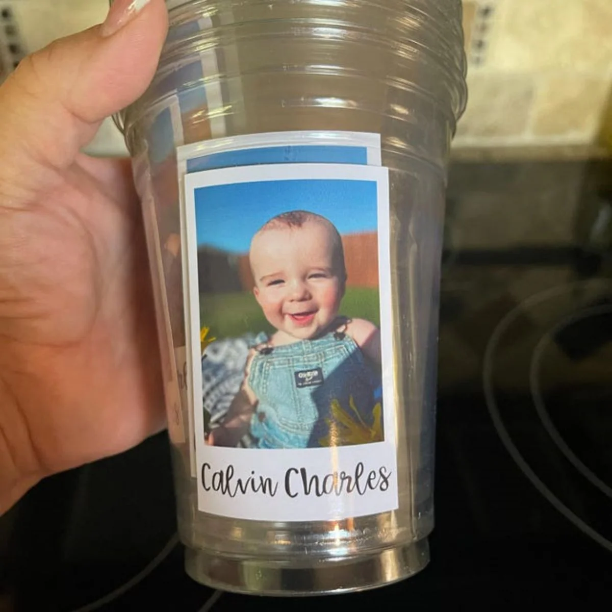 Personalized Photo Plastic Party Cups Party Decorations - Image 7