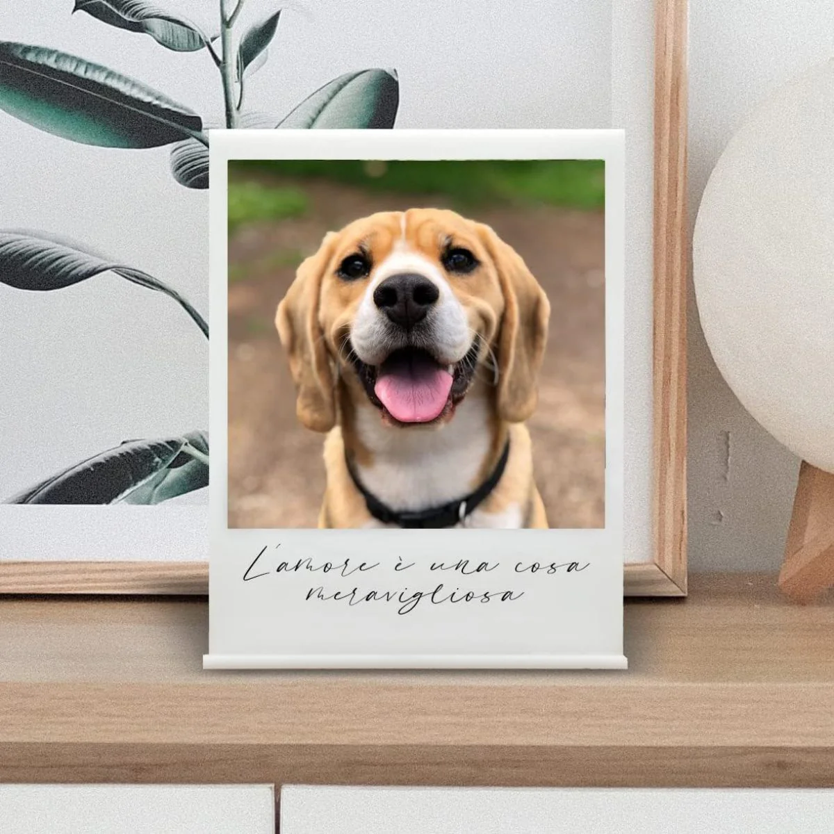 Personalized Photo Print Plaque With Custom Message - Image 5