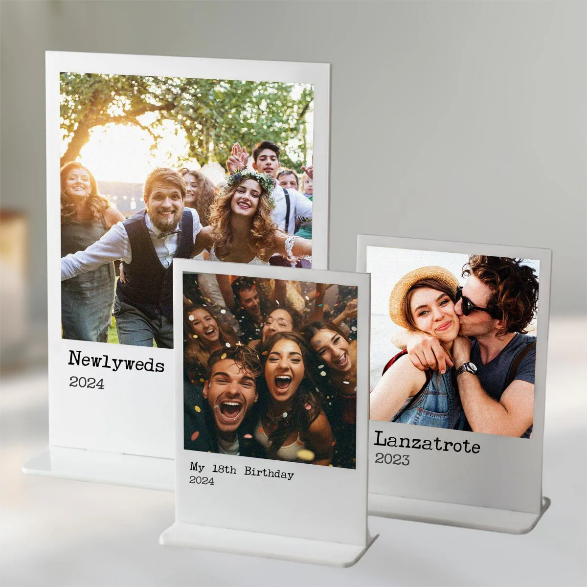 Personalized Photo Print Plaque With Custom Message - Image 6