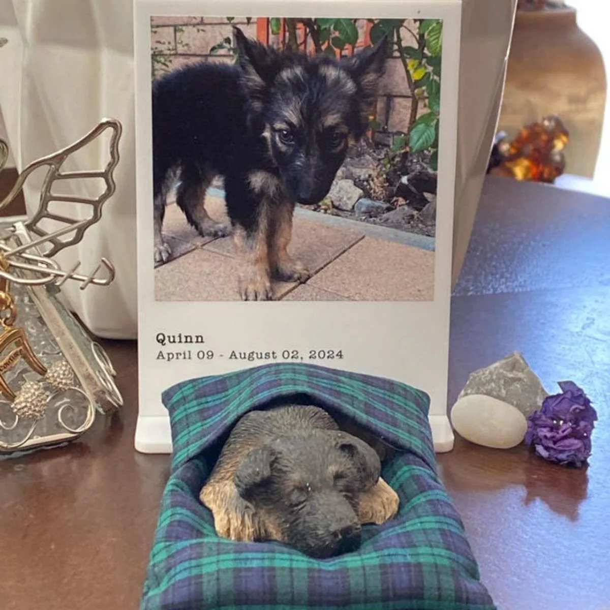 Personalized Photo Print Plaque With Custom Message - Image 9