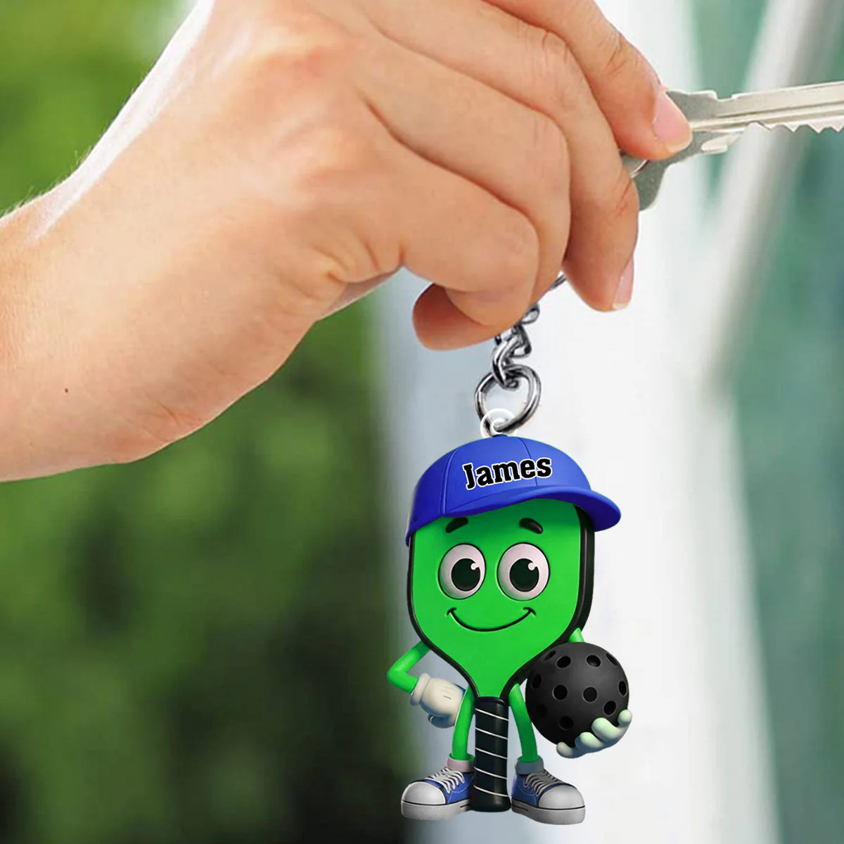 Personalized Pickleball Acrylic Keychain, Gift for pickleball lovers - Image 8