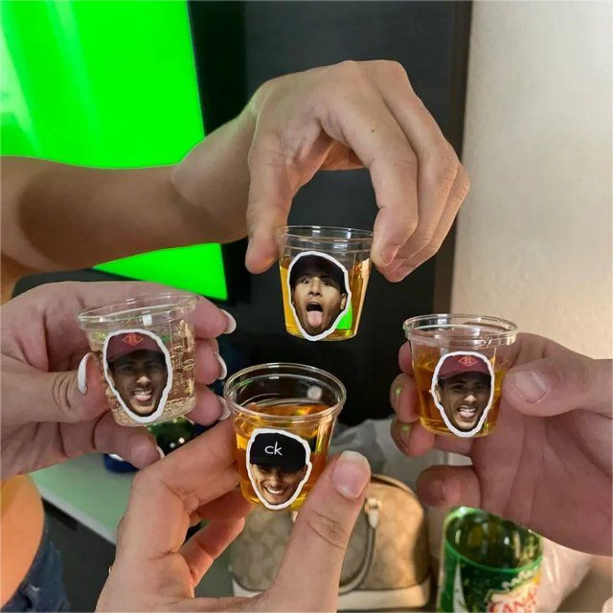 Personalized Plastic Shot Glasses Funny Party Decorations - Image 5