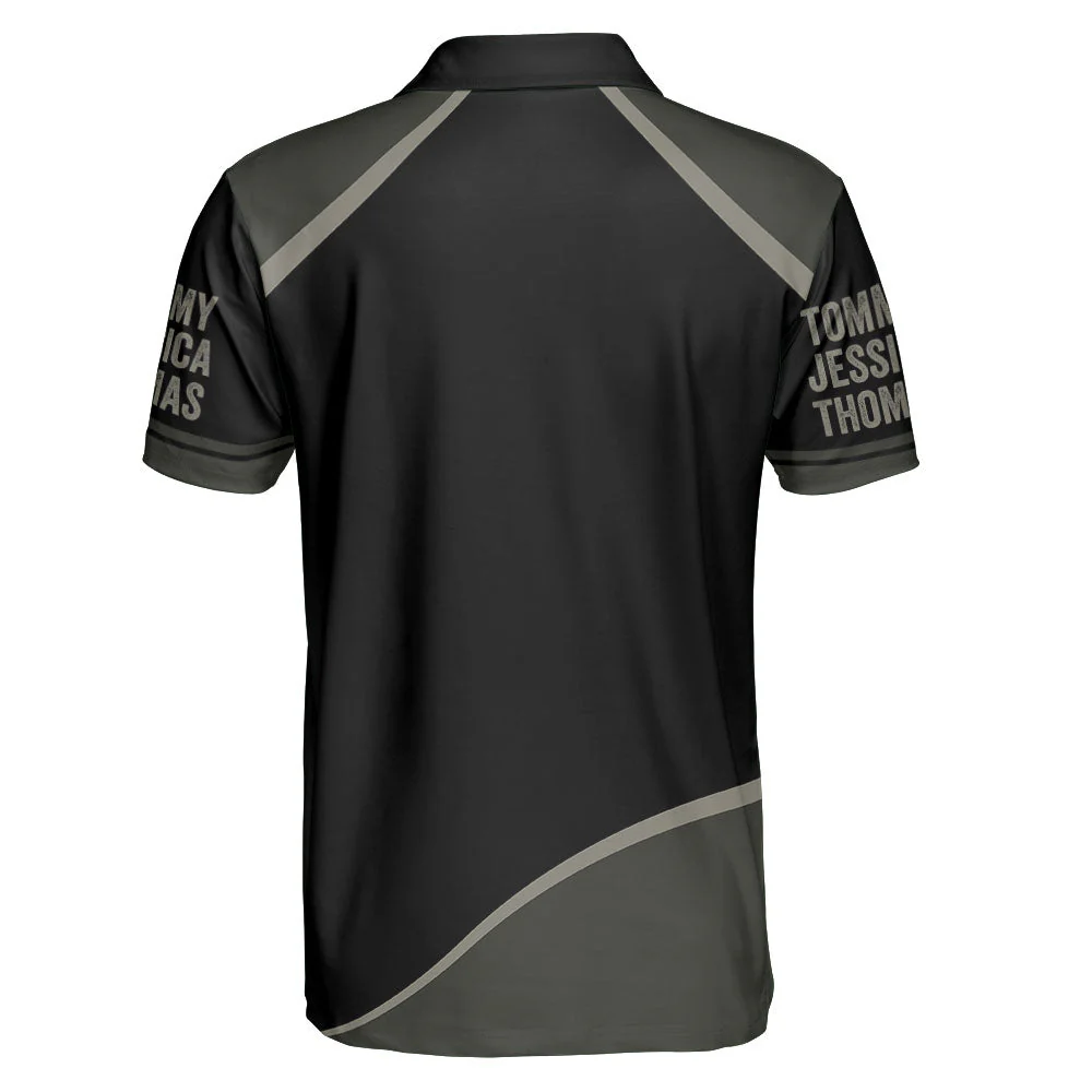 Personalized Polo Shirt - Legend, Husband, Dad, Papa - Image 2