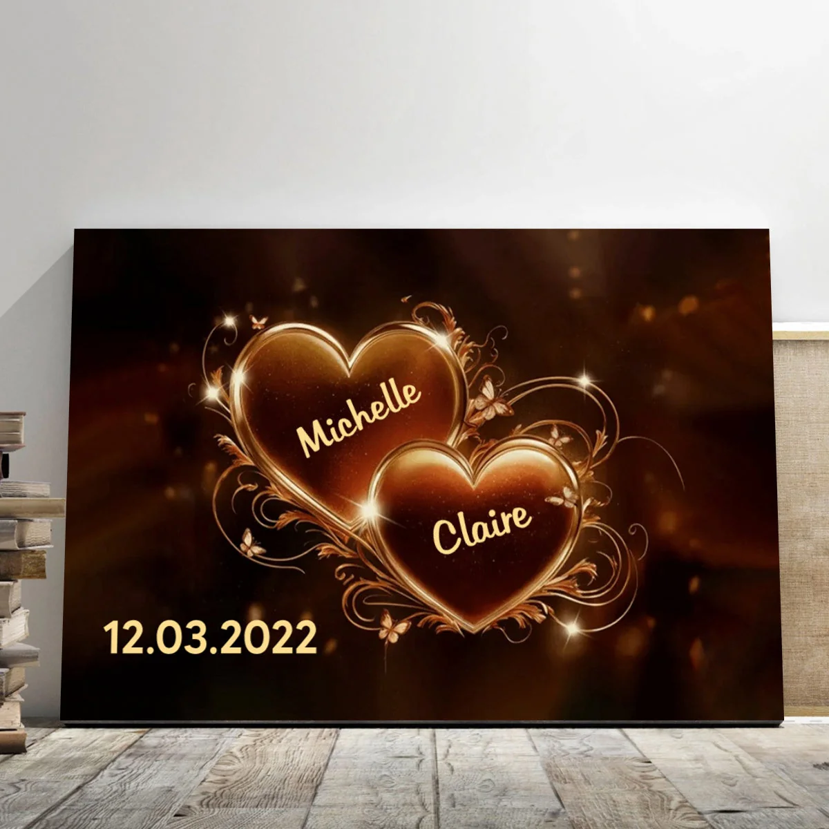 Personalized Poster - Couple Art, The Perfect Gift for Him or Her, Celebrate Your Love with a Beautiful Portrait - Image 2