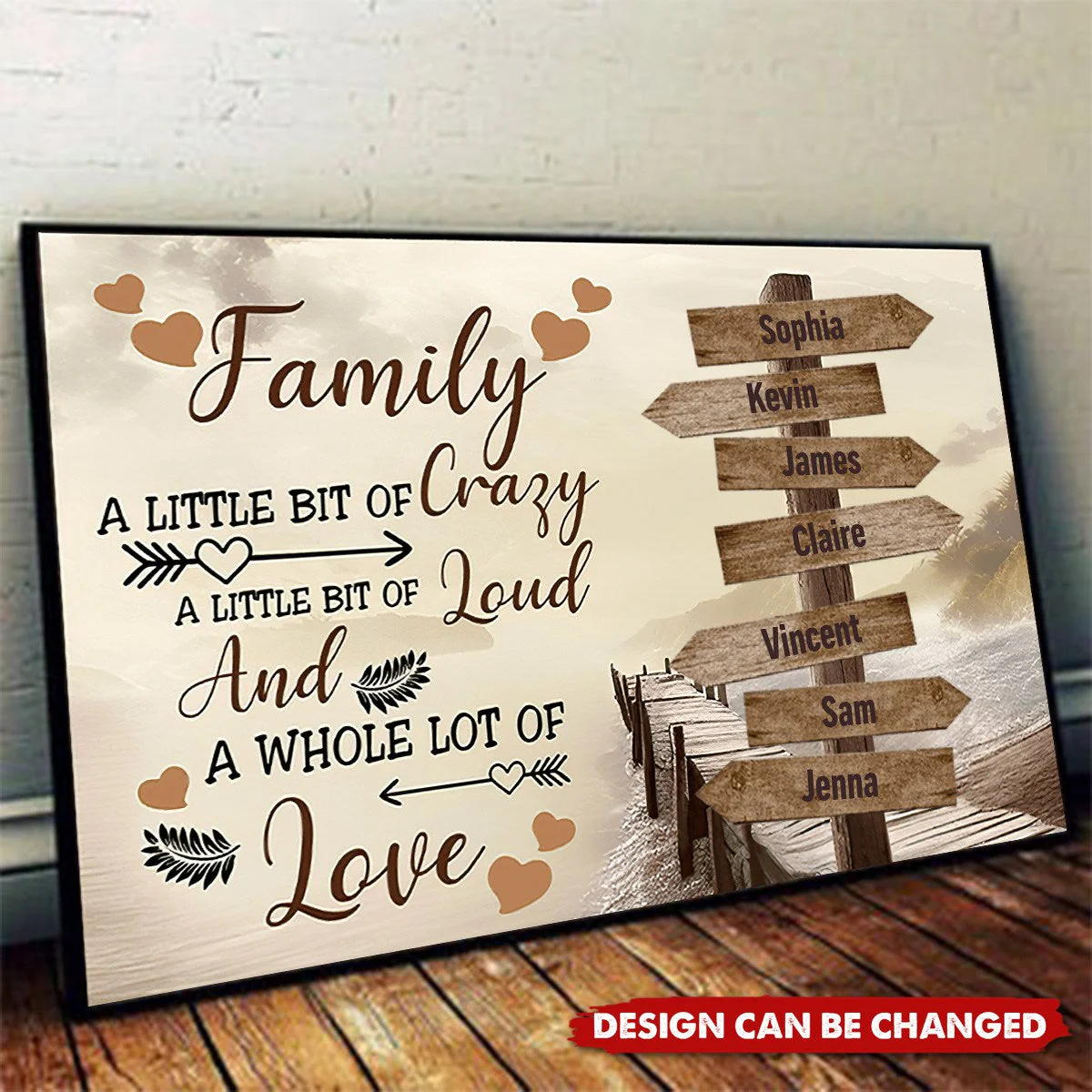 Personalized Poster - Family A Little Bit Of Crazy - Image 6