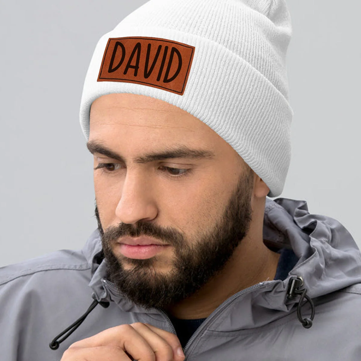 Personalized Protected Baby Adult Gift For Family Beanie - Image 3