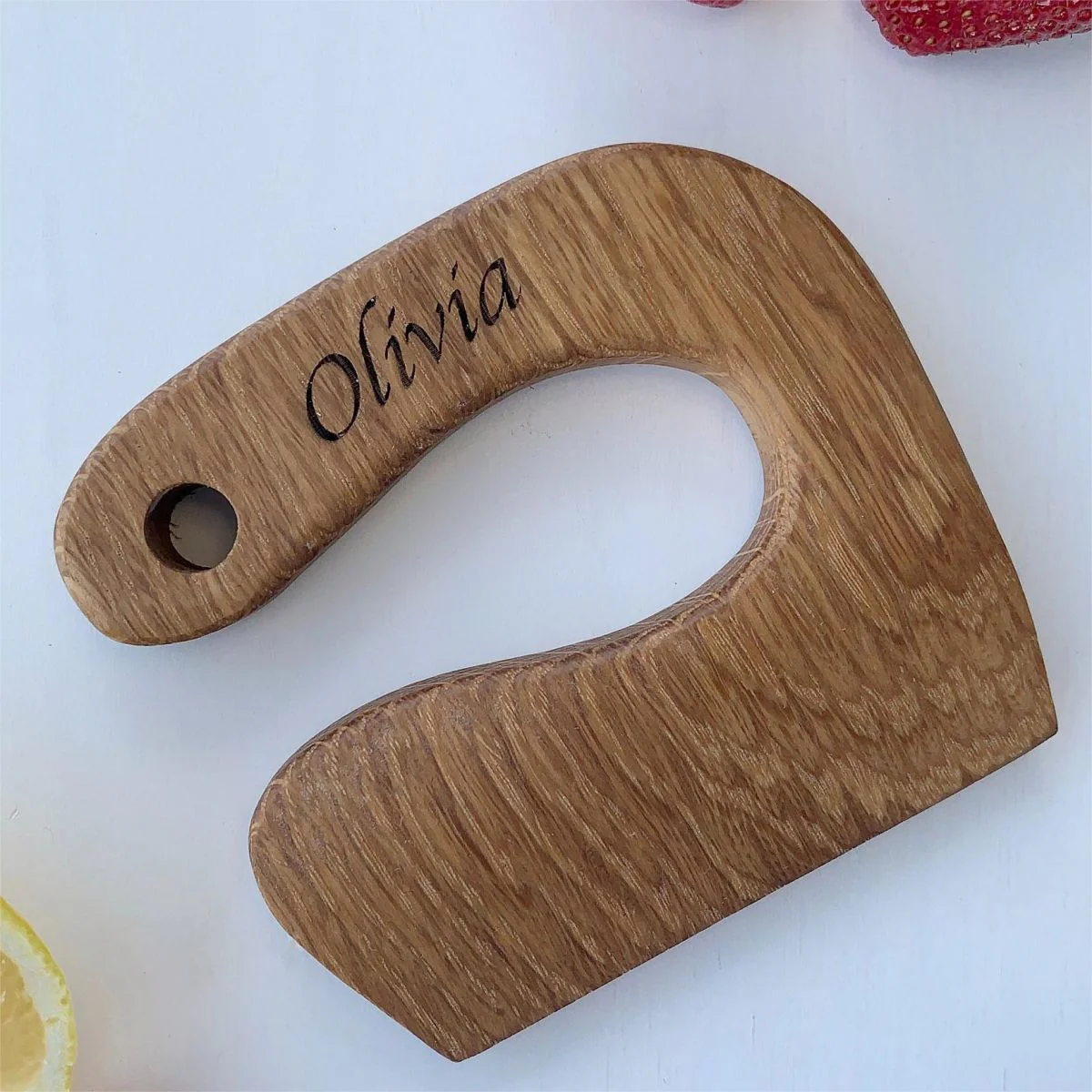 Personalized Safe Wooden Knife for Kids - Image 12