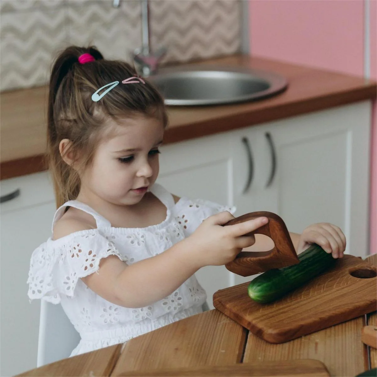 Personalized Safe Wooden Knife for Kids - Image 7