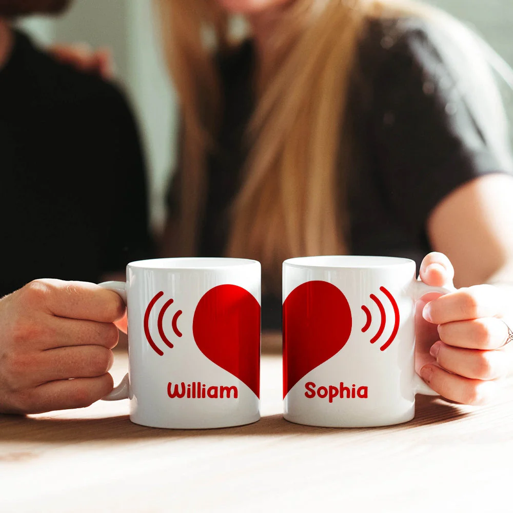 Personalized Spliced Love Mugs For Couples,Valentine's Day Gift For Couples - Image 3