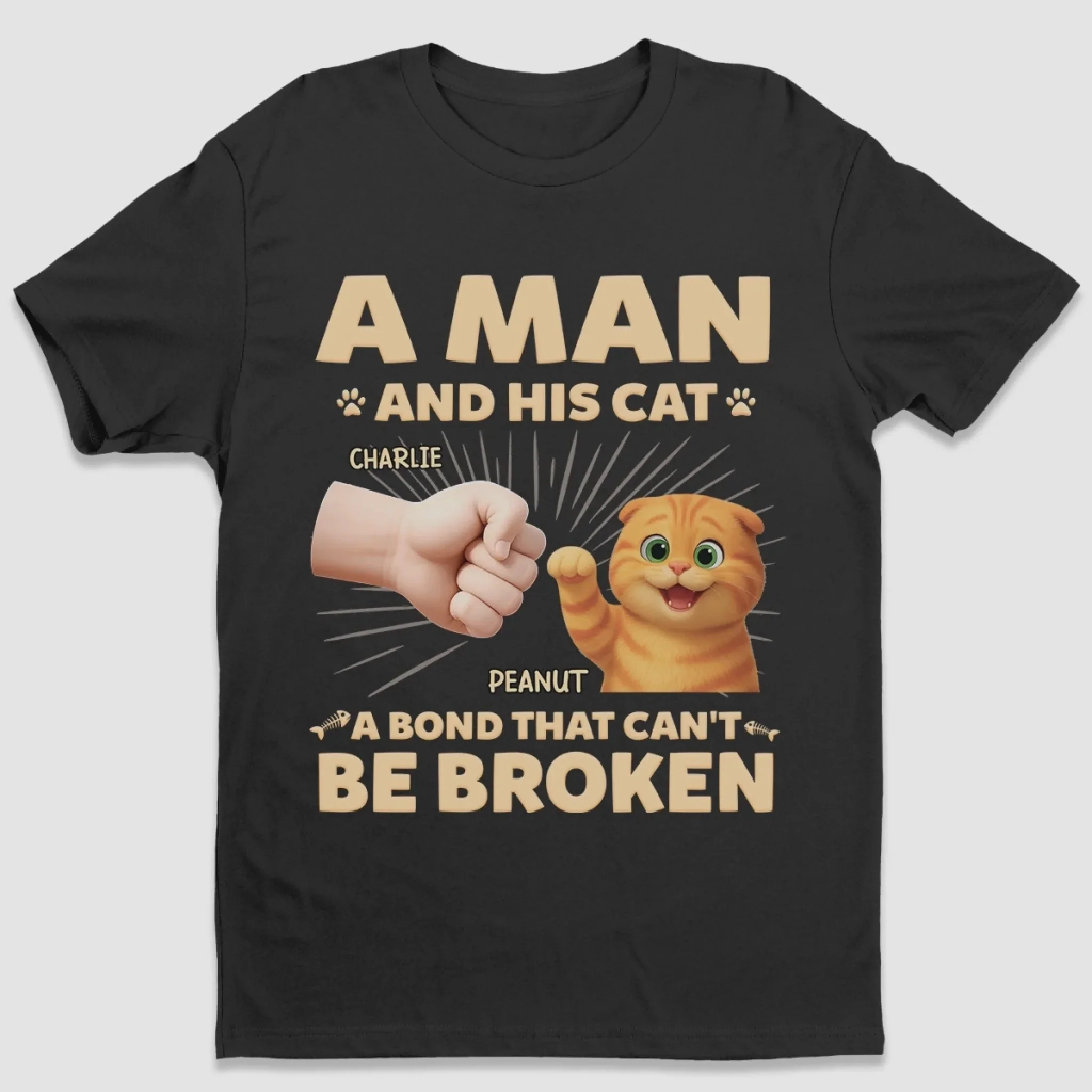 Personalized T-shirt, Birthday Gifts For Dog Cat Lovers, Dog Dad And Mom, Cat Owners