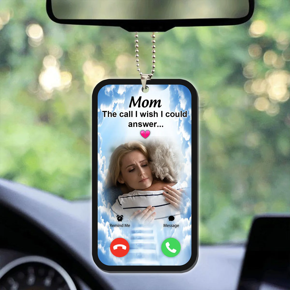 Personalized The Call I Wish I Could Answer Heaven Memorial Ornament - Image 3