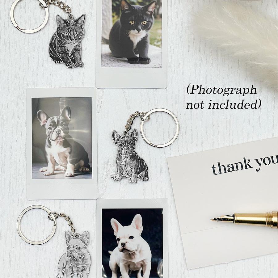 Personalized The Rainbow Bridge Life - Like Photo Keychain - Image 5