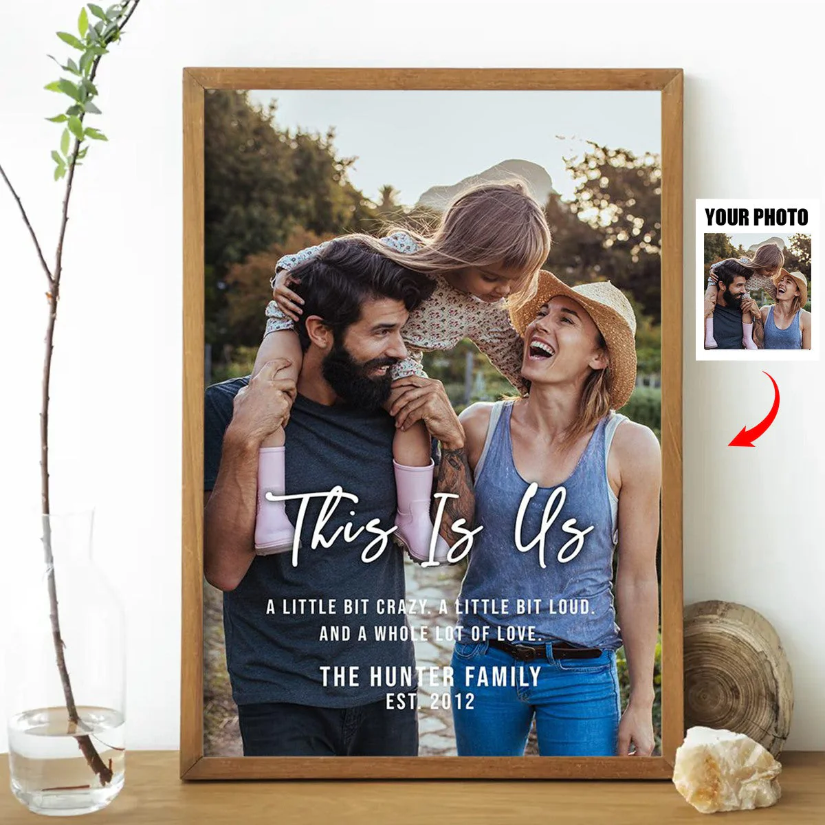 Personalized This is Us Family Photo Poster - Image 4