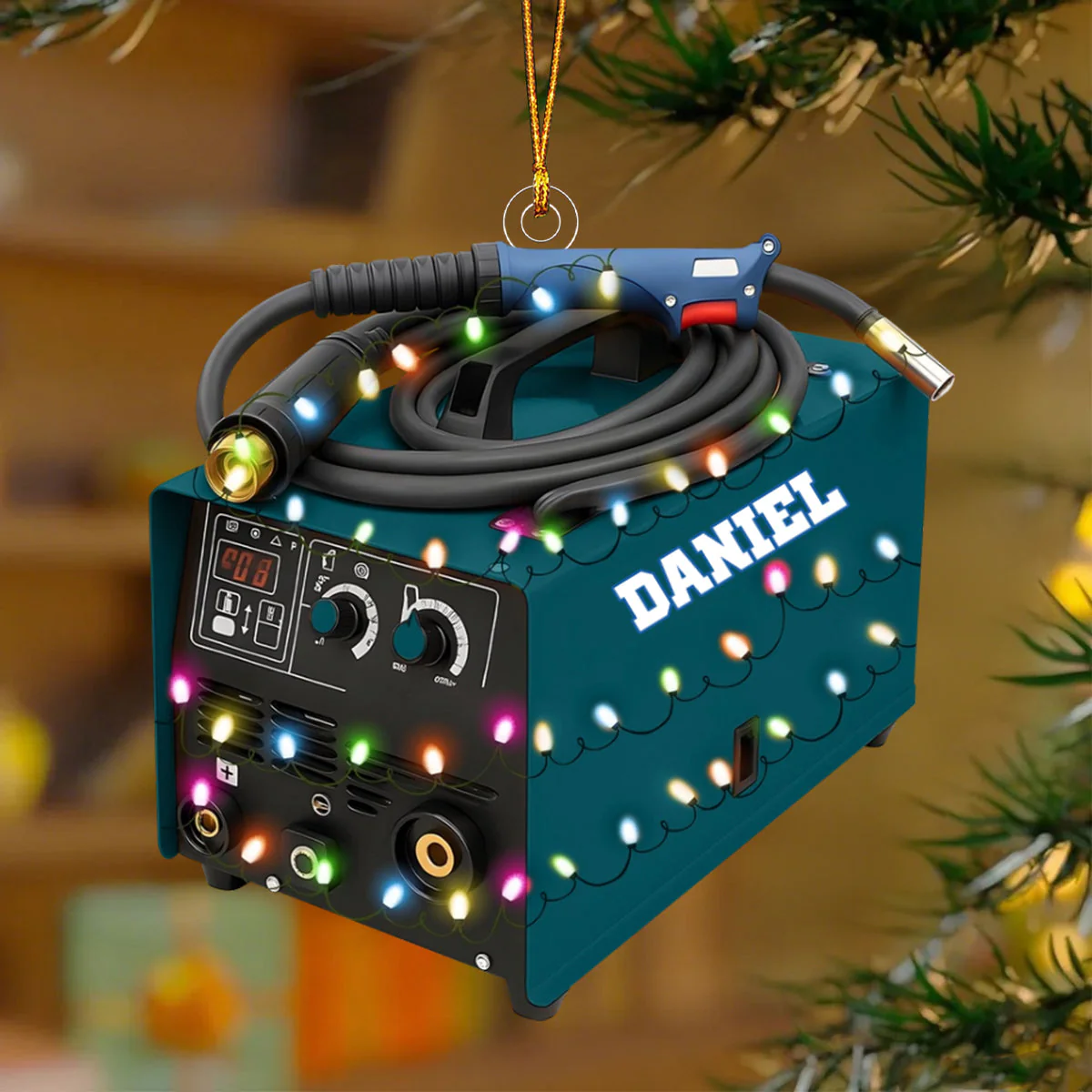 Personalized Welder Ornament,Welding Tool Ornaments for Christmas Tree - Image 2