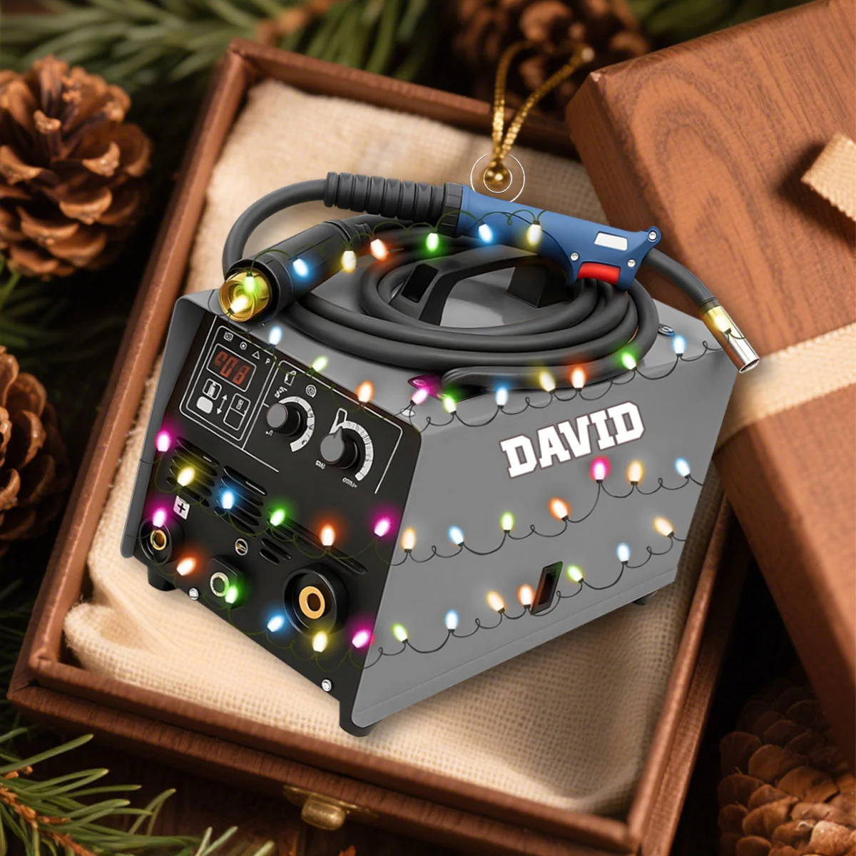 Personalized Welder Ornament,Welding Tool Ornaments for Christmas Tree - Image 5