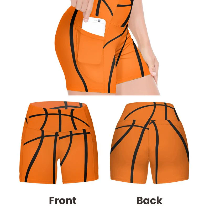 Personalized Women's Workout Shorts  Baseball Softball Football Basketball Lover - Image 8