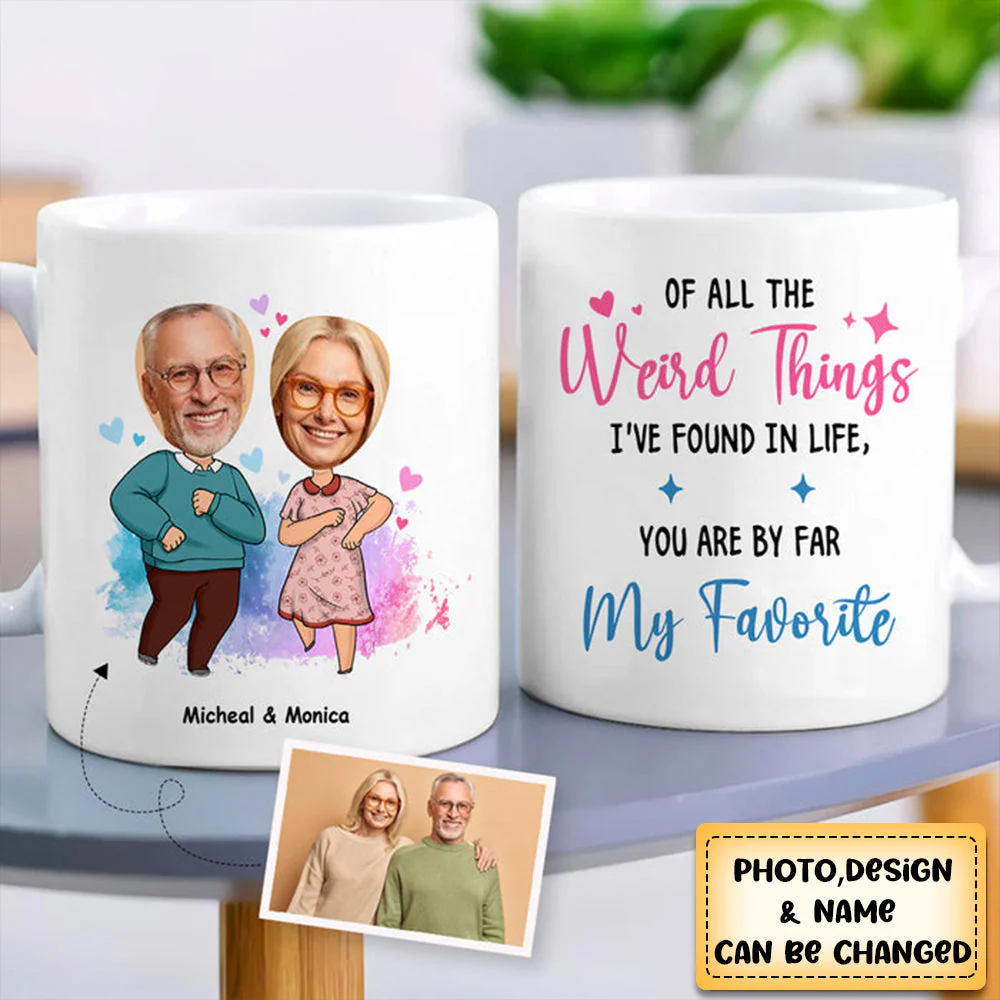 Personalized You Are By Far My Favorite Couple Mug - Image 3