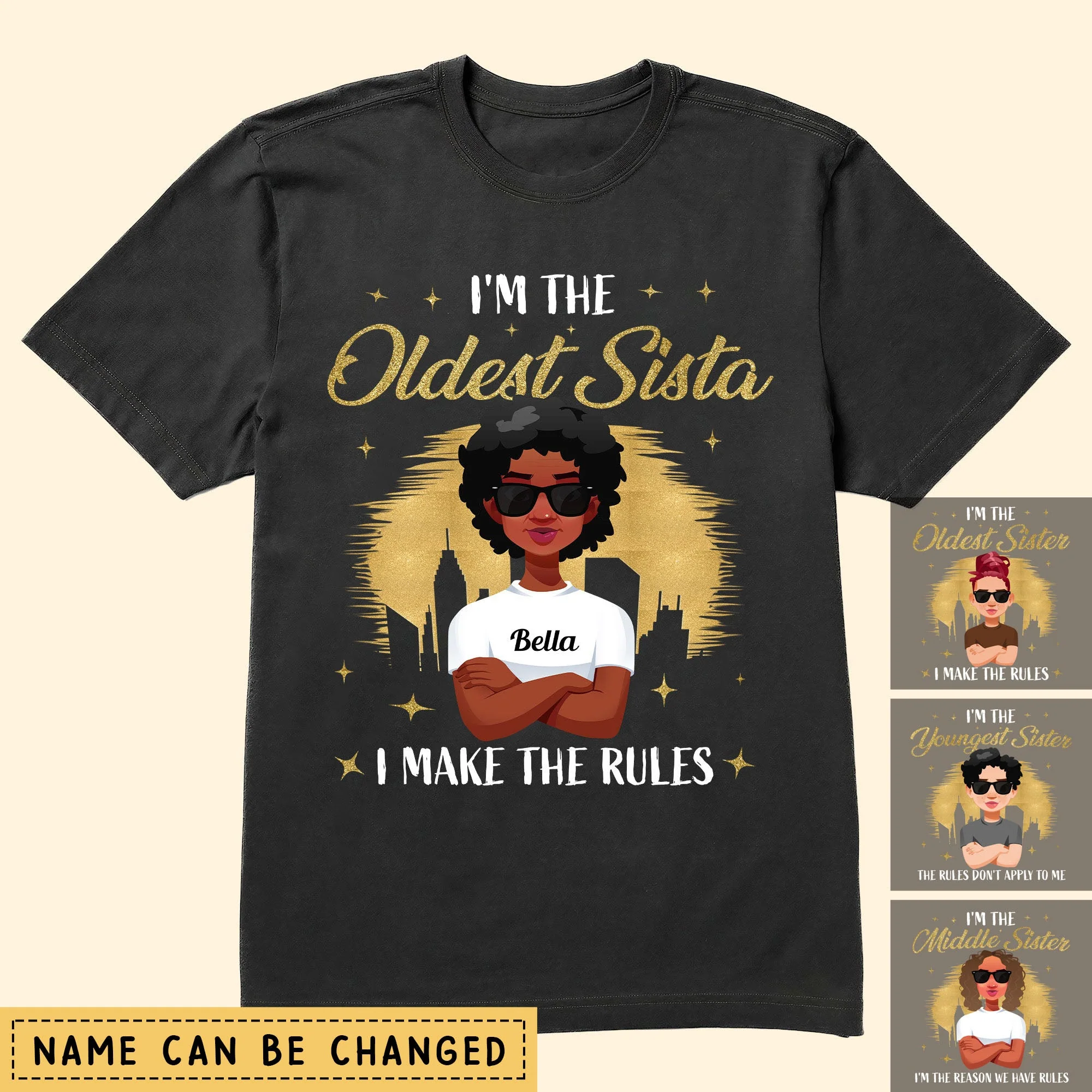 Personalized I'm The Sister - Sister Shirt