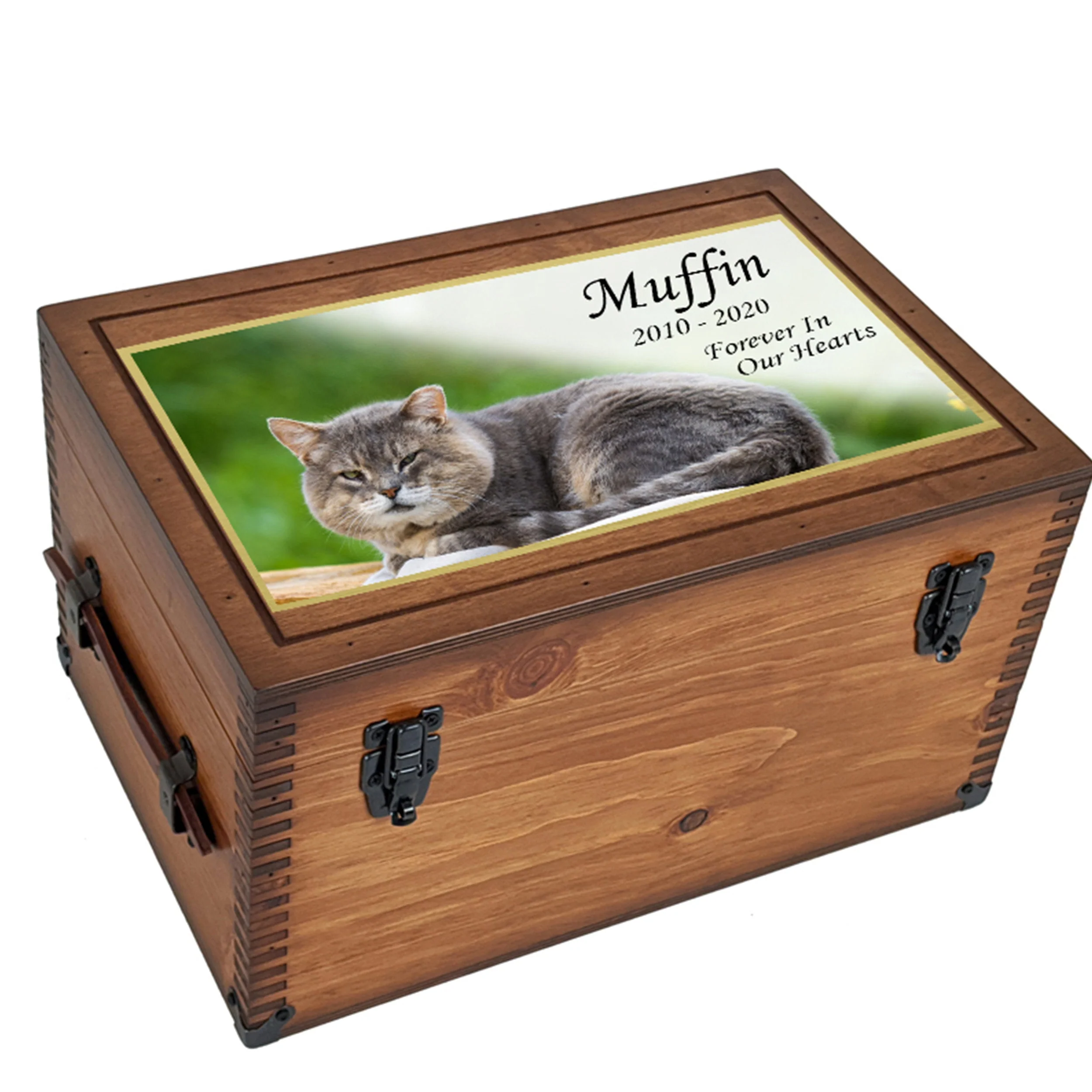 Pet Memorial Plaque, Personalized Photo Commemorative Urn Plaque - Image 4