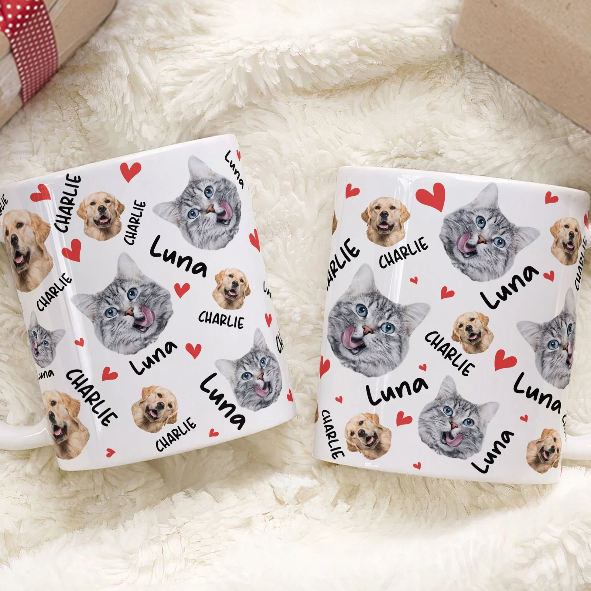 Pets Face And Name - Personalized Photo Mug Gift For Dog Lover Pet Lover - Image 4