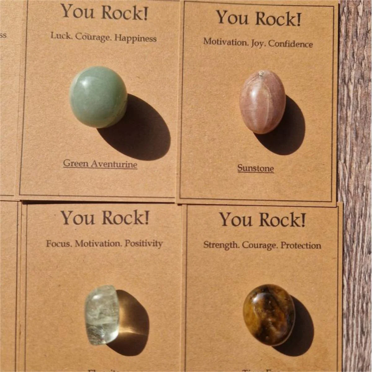Pocket Crystal Crystal Gift With Quote - Image 3