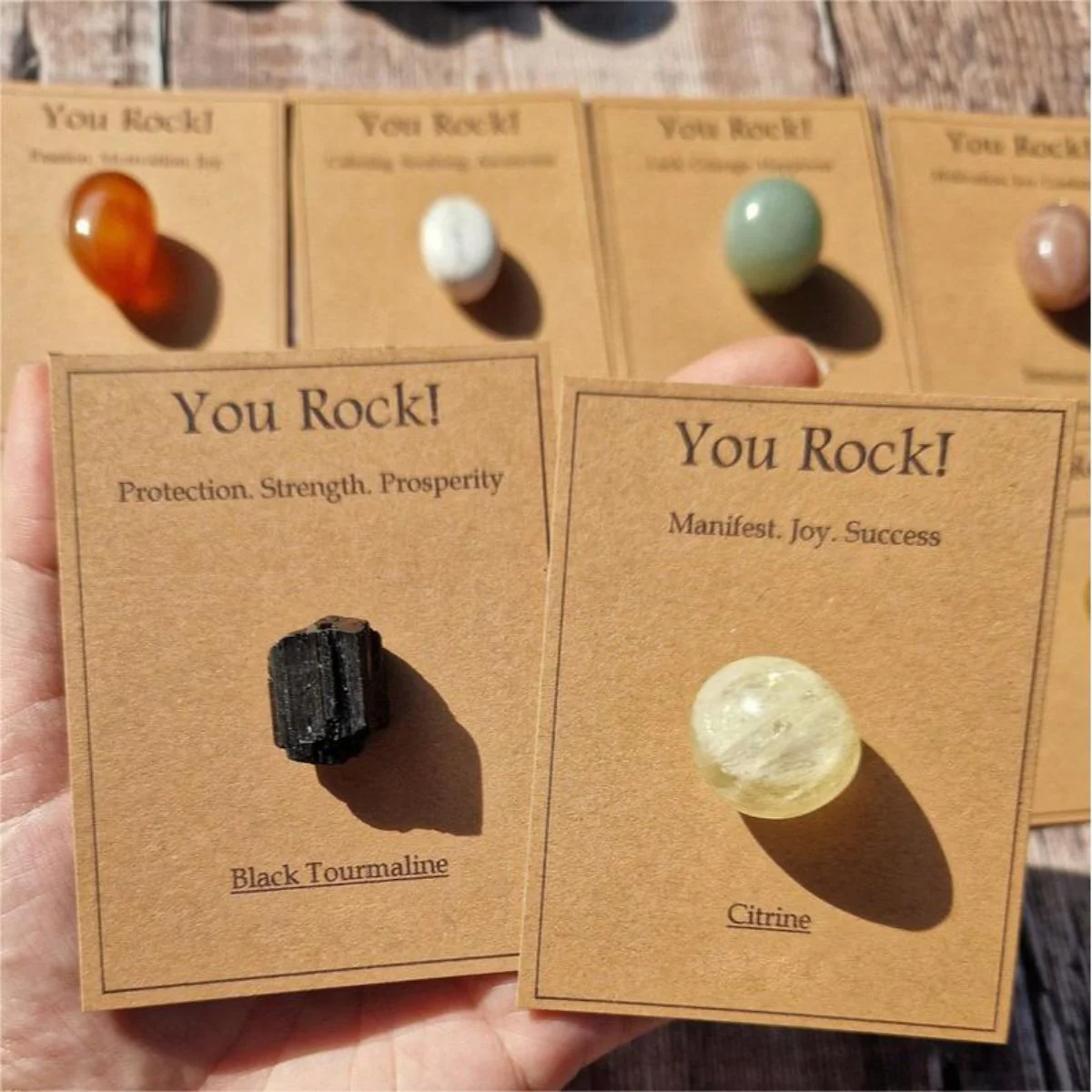 Pocket Crystal Crystal Gift With Quote - Image 4