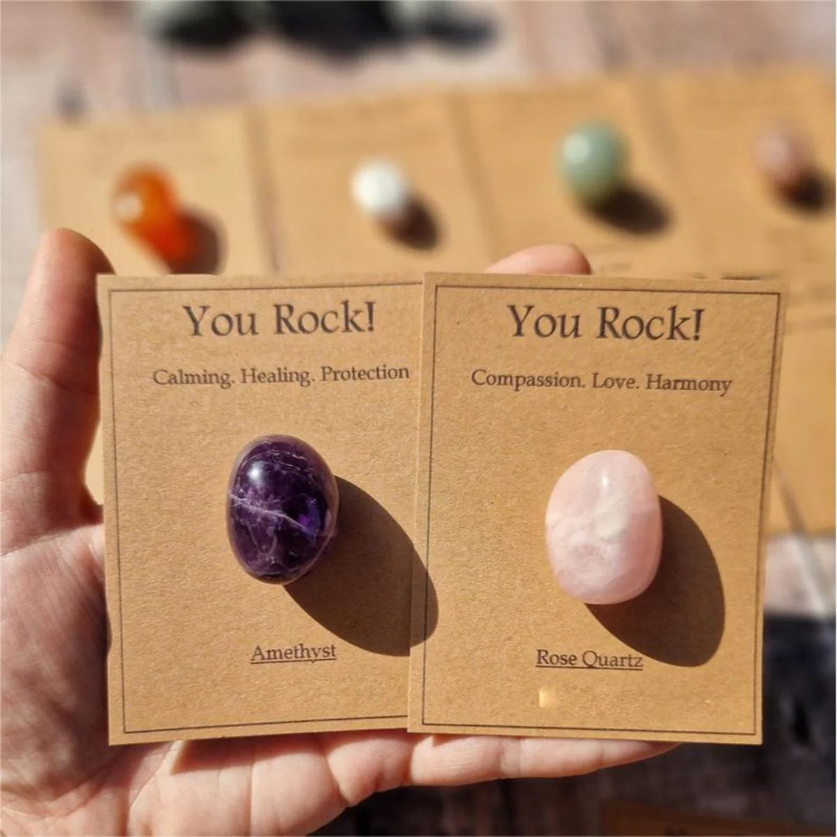 Pocket Crystal Crystal Gift With Quote - Image 5