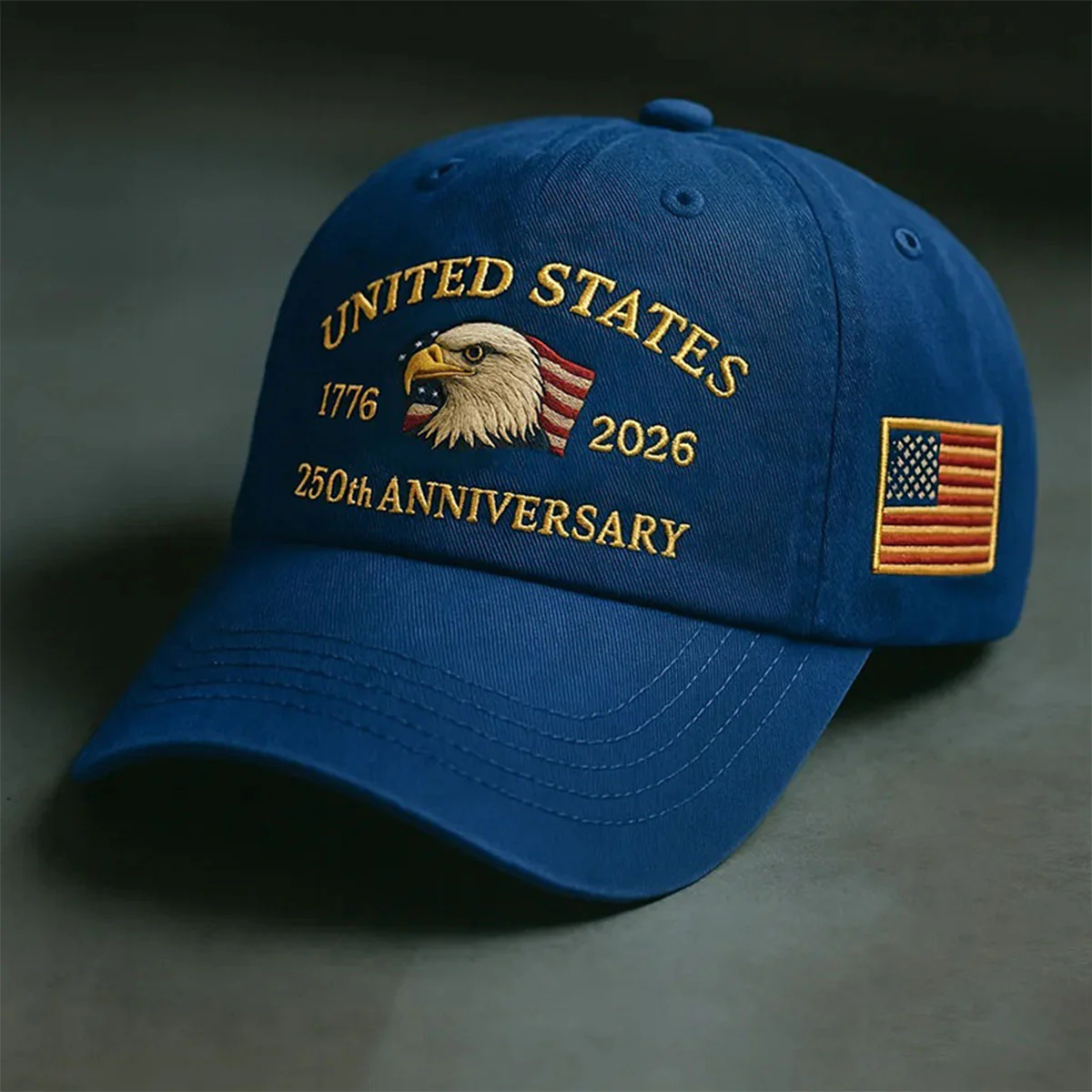 Printed baseball cap, featuring the Logo of the 250th Anniversary of the United States - Image 10