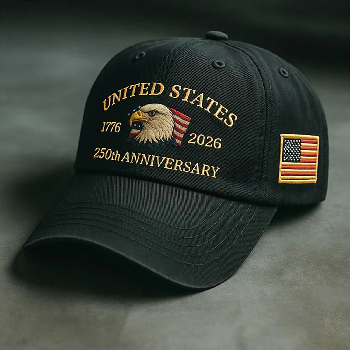 Printed baseball cap, featuring the Logo of the 250th Anniversary of the United States - Image 11