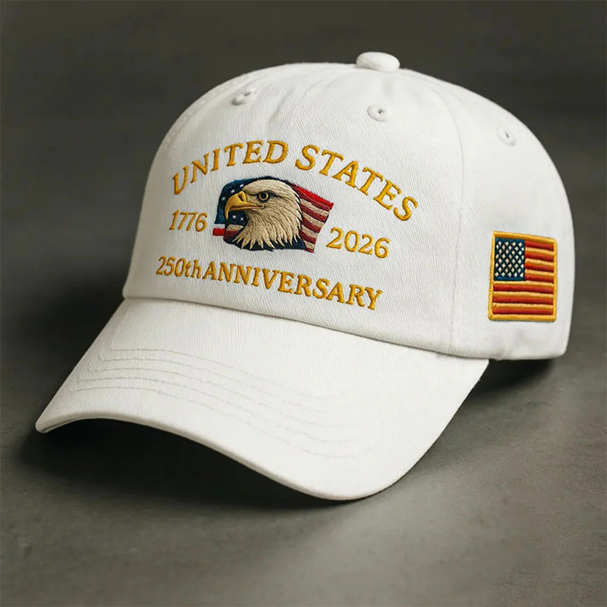 Printed baseball cap, featuring the Logo of the 250th Anniversary of the United States - Image 12