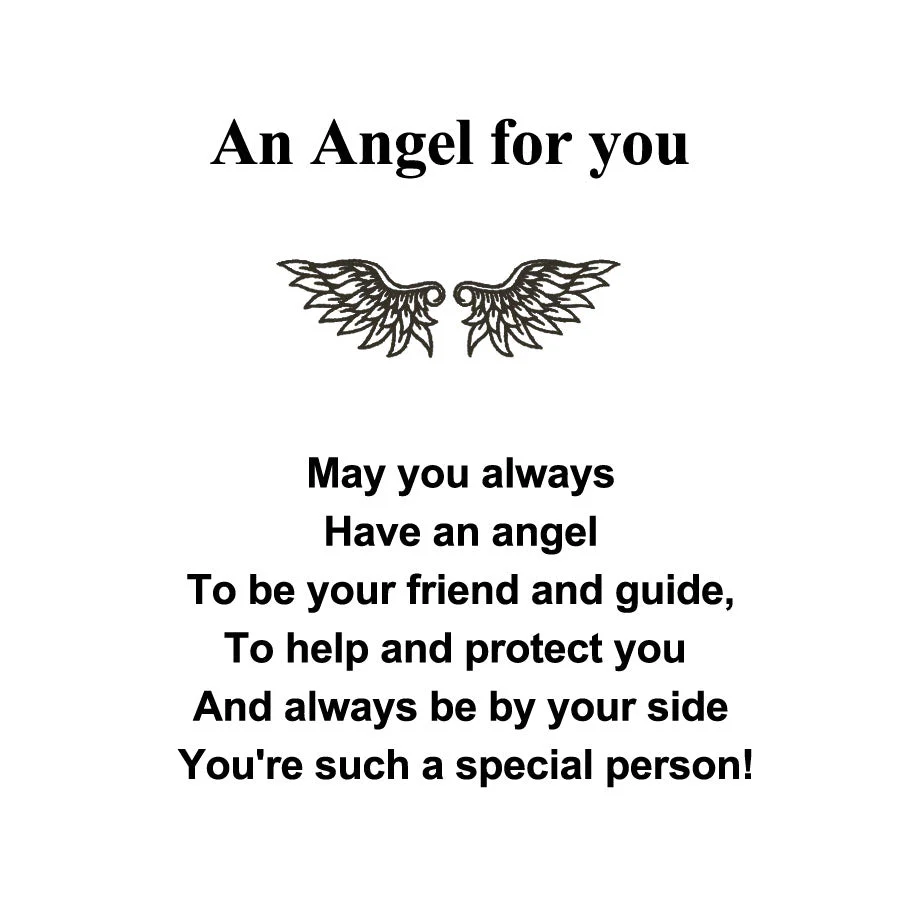 Protection Angel Personalized Guardian Angel Keychain, Best Friend Gift Idea - Image 12