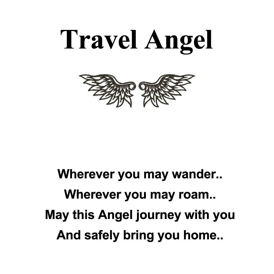 Protection Angel Personalized Guardian Angel Keychain, Best Friend Gift Idea - Image 14