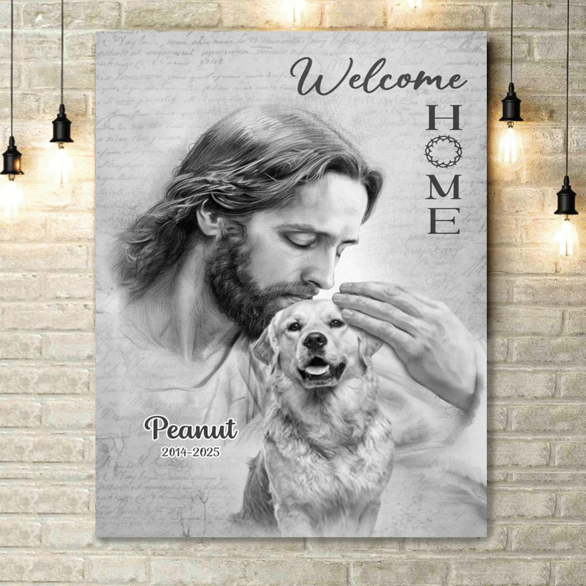 Remembering You With Love - Memorial Personalized Canvas/Poster - Image 6